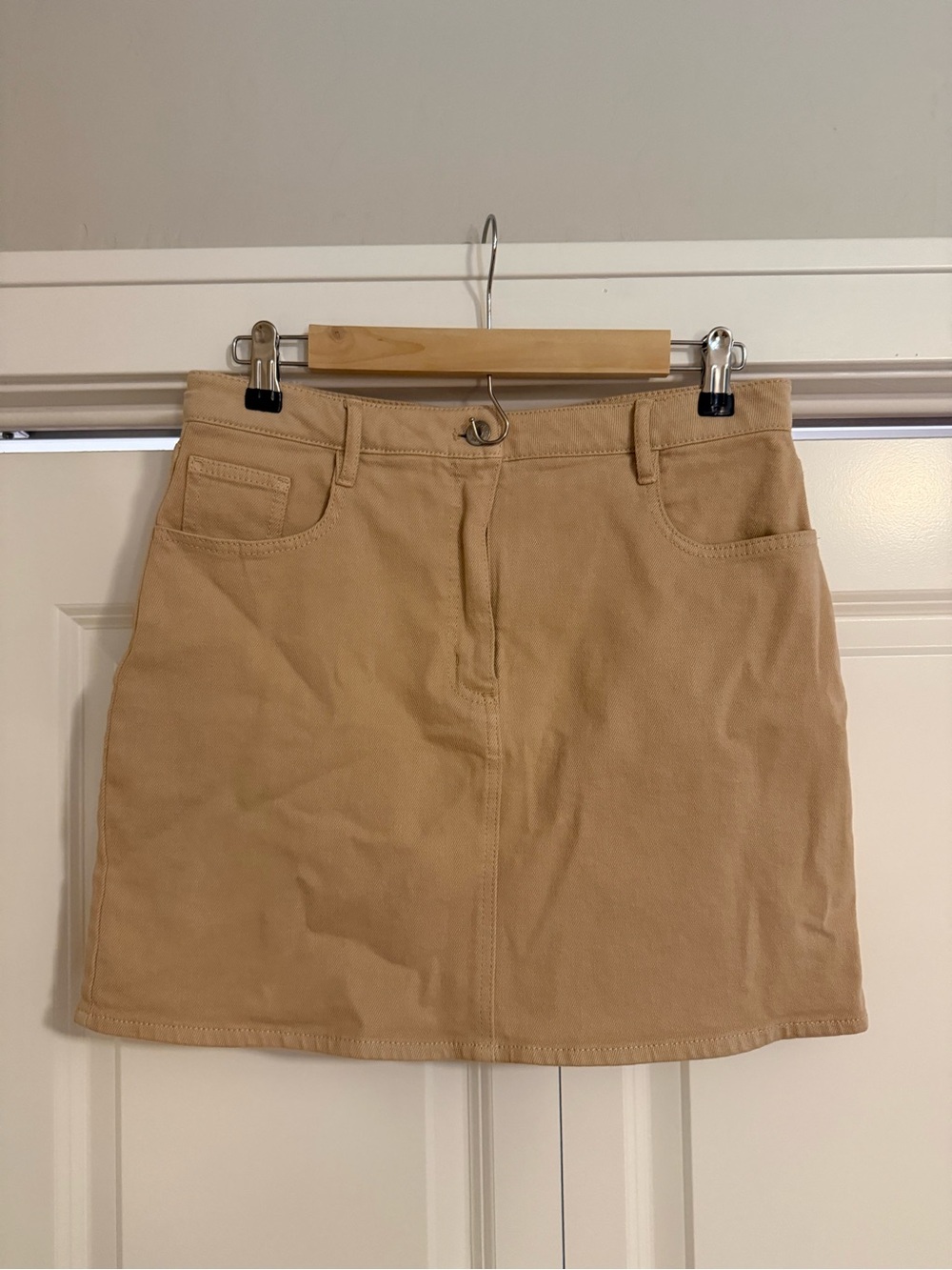 NWOT Aritzia Wilfred Denim Mini Skirt